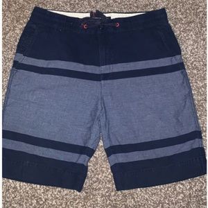 Tommy Hilfiger Shorts Navy and Light Blue- Medium
